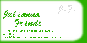 julianna frindt business card
